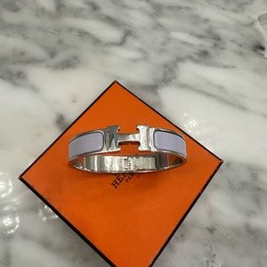 Hermes Clic Clac H Narrow bangle bracelet